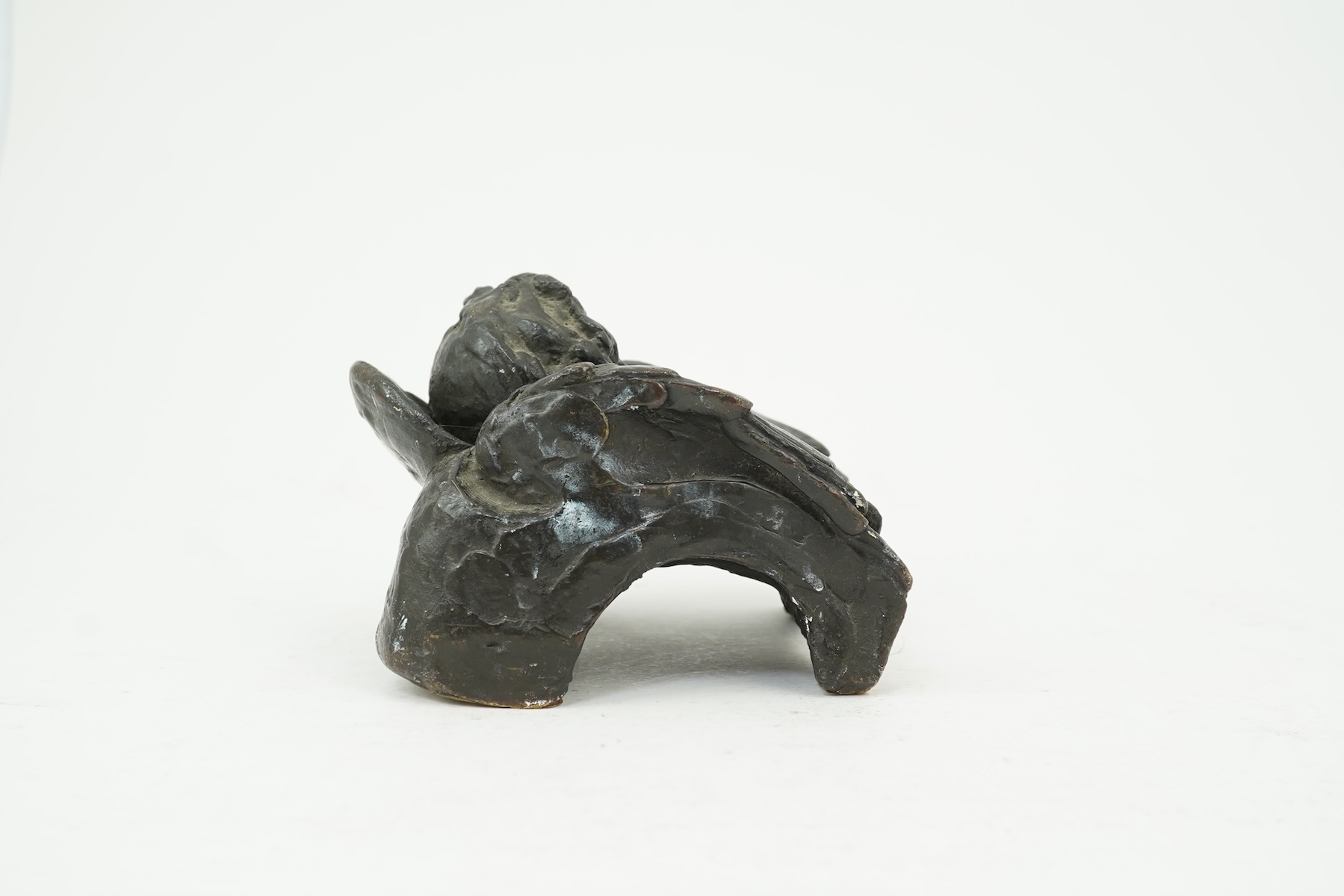 Henry Wilson (1864-1934) for St Mark's, Brithdir, Gwynedd, Wales: A bronze catafalque handle